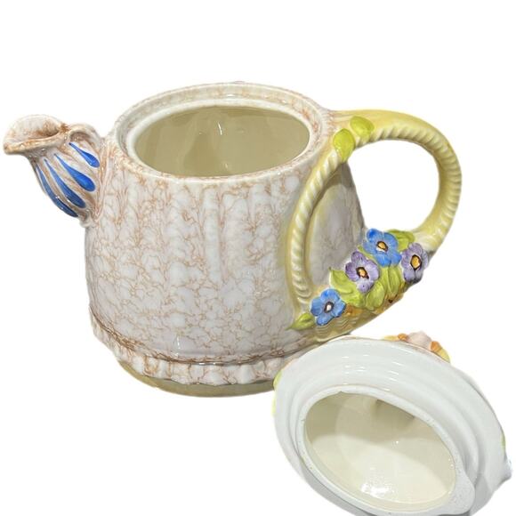 Antique / Vintage - Milk Maid Figural Teapot by Registered Royal Crown Germany - Picture 8 of 12